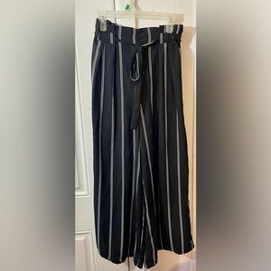 SIENNA SKY BLACK AND WHITE PANTS